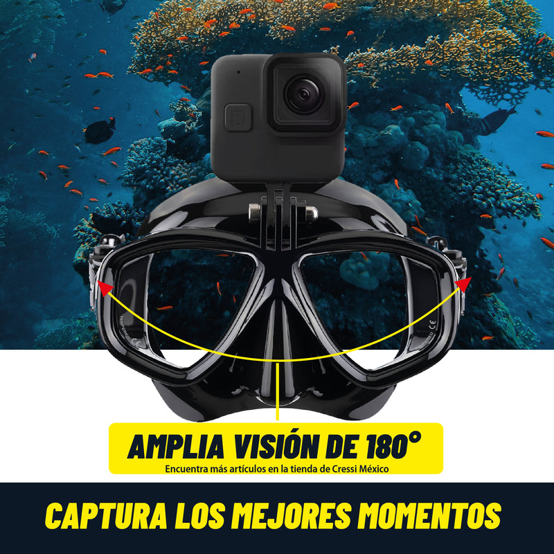 Visor Action (con montura de camara de acción) | Envio Gratis