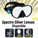 Combo (Visor + Snorkel) HiroQuest de edición limitada - Cressi x Steve Aoki | Envio Gratis