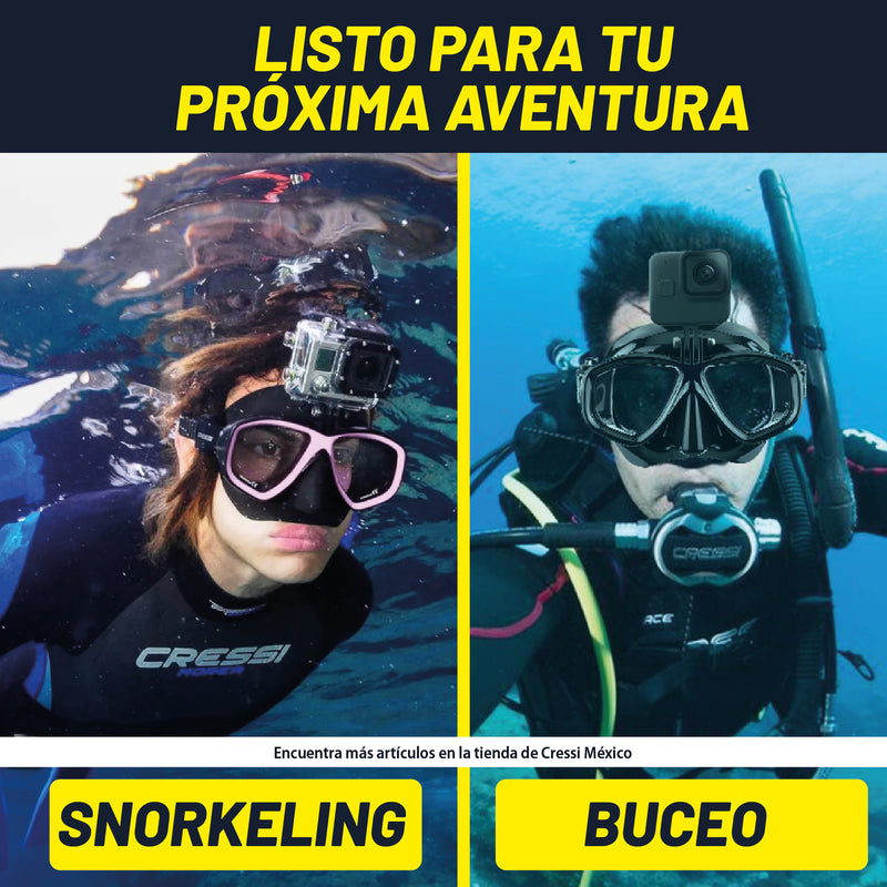 Visor Action (con montura de camara de acción) | Envio Gratis