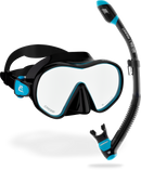 Combo (Visor + Snorkel) HiroQuest de edición limitada - Cressi x Steve Aoki | Envio Gratis