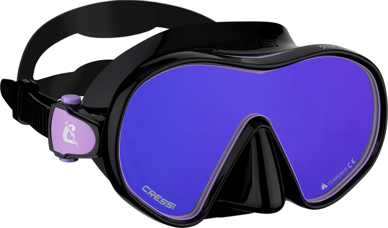 Combo (Visor + Snorkel) HiroQuest de edición limitada - Cressi x Steve Aoki | Envio Gratis