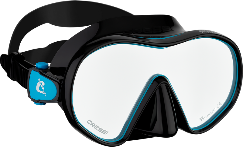 Combo (Visor + Snorkel) HiroQuest de edición limitada - Cressi x Steve Aoki | Envio Gratis