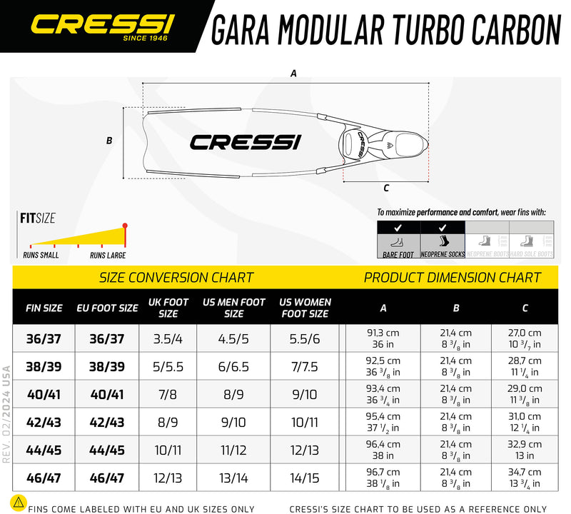 Aleta Gara Carbon XLD | Envio Gratis