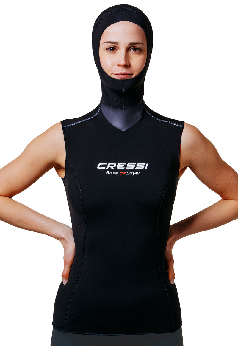 Base layer chaleco con capucha 2.5 mm Leydi