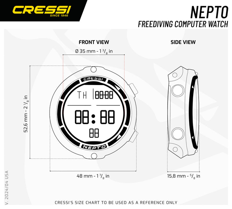 Computadora de apnea Nepto | Envio Gratis