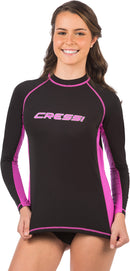 Playera Rash Guard Manga Larga Mujer