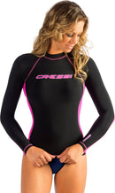 Playera Rash Guard Manga Larga Mujer