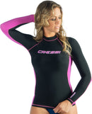 Playera Rash Guard Manga Larga Mujer