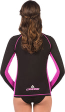 Playera Rash Guard Manga Corta Mujer