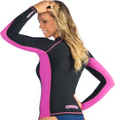 Playera Rash Guard Manga Corta Mujer