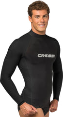 Playera Rash Guard Manga Larga Hombre