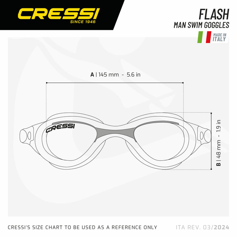 Flash (clear/black)