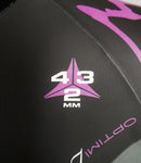 Traje Cressi Kuwae Lady 4, 3 & 2mm Para Natación Y Apnea