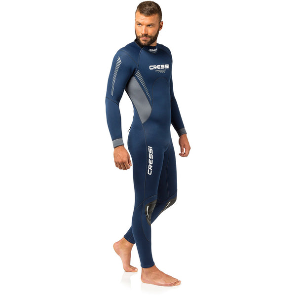 Traje De Buceo Cressi Castoro Plus - 5mm + Capucha + Chaqueta 3.5mm, Sistema Modular Mujer